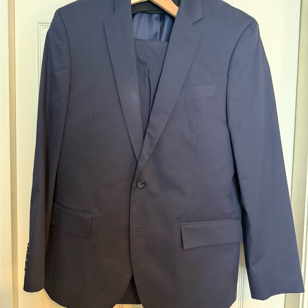 J. Crew Navy Thompson Suit - 40s, 33/30